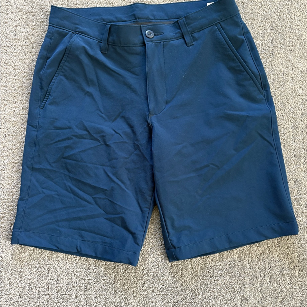 Men's Navy Blue Performance Shorts